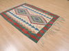 Kilim Red Flat Woven 310 X 57  Area Rug 100-109937 Thumb 3