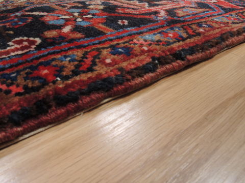 Heriz Red Hand Knotted 86 X 114 Area Rug 100-109947 Image 10