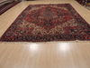 Heriz Red Hand Knotted 86 X 114 Area Rug 100-109947 Thumb 1