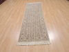 Herati Beige Runner Hand Knotted 26 X 80  Area Rug 100-109948 Thumb 1