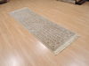 Herati Beige Runner Hand Knotted 26 X 80  Area Rug 100-109948 Thumb 3