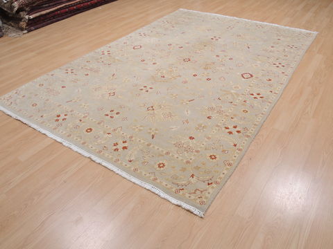 Pak-Persian Beige Hand Knotted 62 X 93 Area Rug 100-109949 Image 2