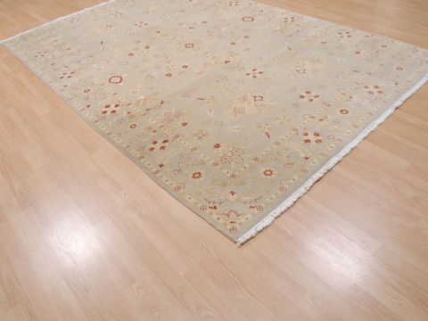 Pak-Persian Beige Hand Knotted 62 X 93 Area Rug 100-109949 Image 3