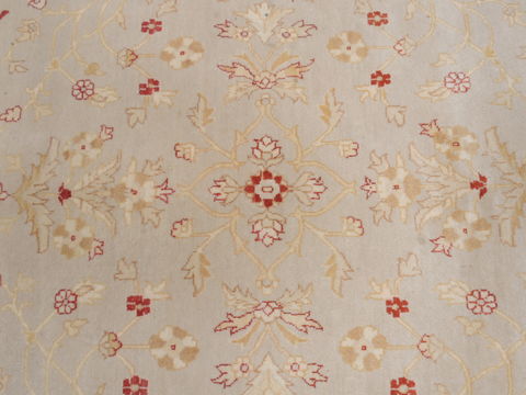 Pak-Persian Beige Hand Knotted 62 X 93 Area Rug 100-109949 Image 7
