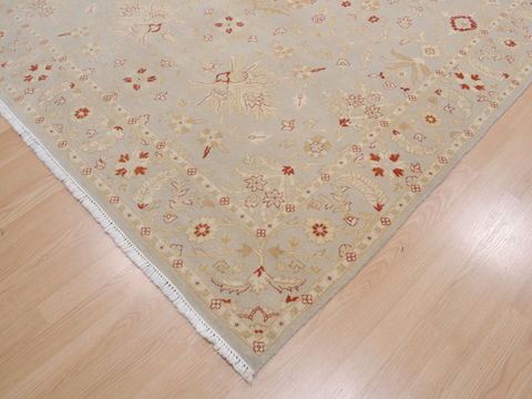 Pak-Persian Beige Hand Knotted 62 X 93 Area Rug 100-109949 Image 9