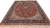 Isfahan Red Hand Knotted 86 X 120  Area Rug 254-109954 Thumb 5