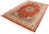 Qum Red Hand Knotted 45 X 68  Area Rug 254-109956 Thumb 5