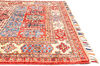 Kazak Multicolor Hand Knotted 51 X 68  Area Rug 254-109960 Thumb 3