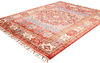 Kazak Multicolor Hand Knotted 51 X 68 Area Rug 254-109960 Thumb 4