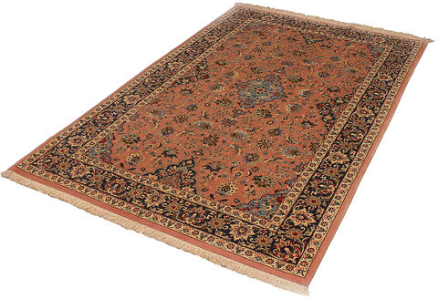 Qum Purple Hand Woven 44 X 69 Area Rug 254-109962 Image 1