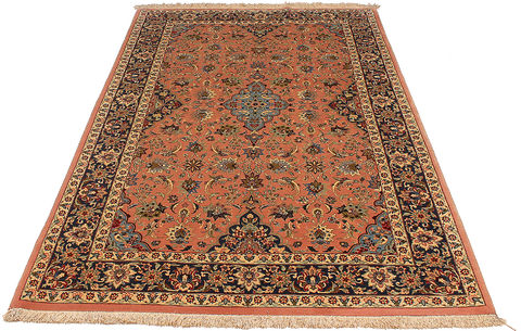 Qum Purple Hand Woven 44 X 69 Area Rug 254-109962 Image 2