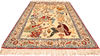 Isfahan Beige Hand Woven 49 X 71 Area Rug 254-109963 Thumb 5