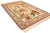 Isfahan Beige Hand Woven 49 X 71  Area Rug 254-109963 Thumb 6