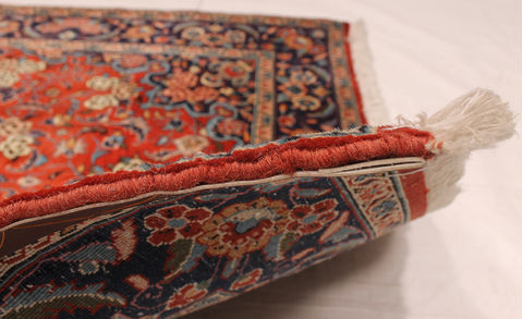 Sarouk Red Hand Knotted 35 X 50 Area Rug 254-109965 Image 2