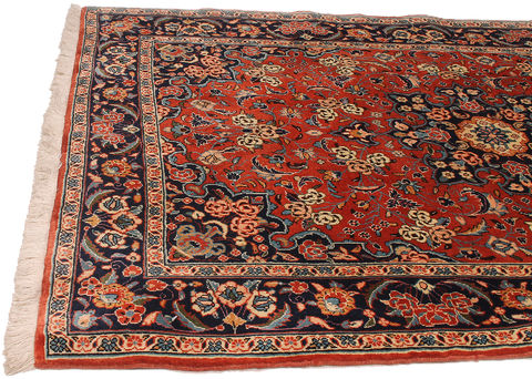 Sarouk Red Hand Knotted 35 X 50 Area Rug 254-109965 Image 3