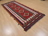 Kilim Red Runner Flat Woven 34 X 99  Area Rug 253-109968 Thumb 3