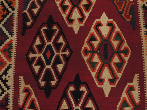 Kilim Red Flat Woven 57 X 108 Area Rug 100-109971 Image 7