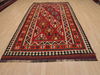Kilim Red Flat Woven 57 X 108 Area Rug 100-109971 Thumb 1