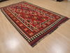 Kilim Red Flat Woven 57 X 108 Area Rug 100-109971 Thumb 3