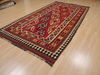 Kilim Red Flat Woven 57 X 108 Area Rug 100-109971 Thumb 5