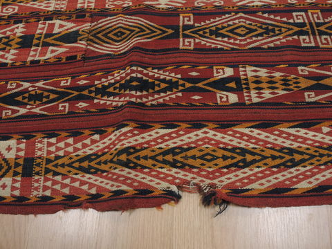 Kilim Orange Flat Woven 511 X 91 Area Rug 100-109973 Image 5