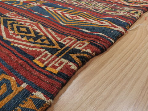 Kilim Orange Flat Woven 511 X 91 Area Rug 100-109973 Image 7
