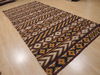 Kilim Orange Flat Woven 66 X 139 Area Rug 100-109974 Thumb 3