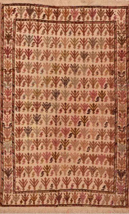 Kilim Beige Hand Knotted 46 X 73 Area Rug 100-109976 Image 0
