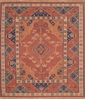 Kilim Brown Flat Woven 711 X 98  Area Rug 100-109979 Thumb 0