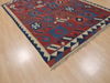 Kilim Brown Flat Woven 67 X 99 Area Rug 100-109980 Thumb 3
