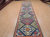 Kilim Green Runner Flat Woven 45 X 1611  Area Rug 100-109982 Thumb 1