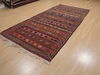 Kilim Red Runner Flat Woven 50 X 109  Area Rug 100-109985 Thumb 2