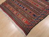 Kilim Red Runner Flat Woven 50 X 109  Area Rug 100-109985 Thumb 6