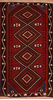 Kilim Red Flat Woven 59 X 101  Area Rug 100-109986 Thumb 0