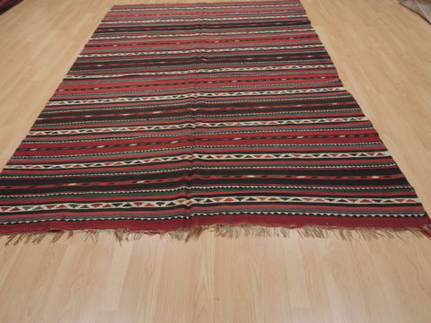 Kilim Red Flat Woven 62 X 94 Area Rug 100-109987 Image 1