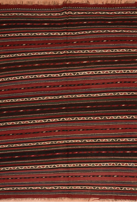 Kilim Red Flat Woven 62 X 94 Area Rug 100-109987 Image 0