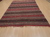 Kilim Red Flat Woven 62 X 94  Area Rug 100-109987 Thumb 1