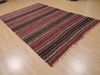 Kilim Red Flat Woven 62 X 94 Area Rug 100-109987 Thumb 3
