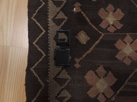 Kilim Brown Runner Flat Woven 310 X 96 Area Rug 100-109988 Image 10