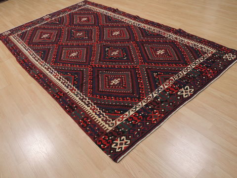 Kilim Red Flat Woven 56 X 710 Area Rug 100-109990 Image 3
