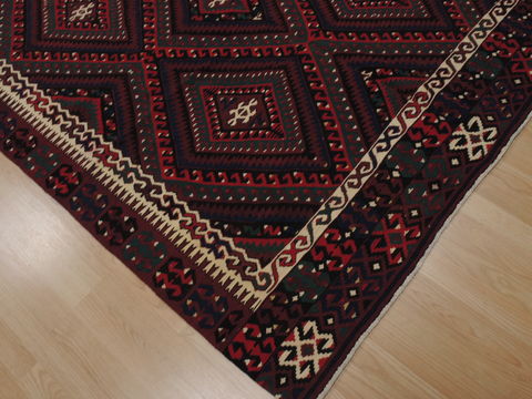 Kilim Red Flat Woven 56 X 710 Area Rug 100-109990 Image 4