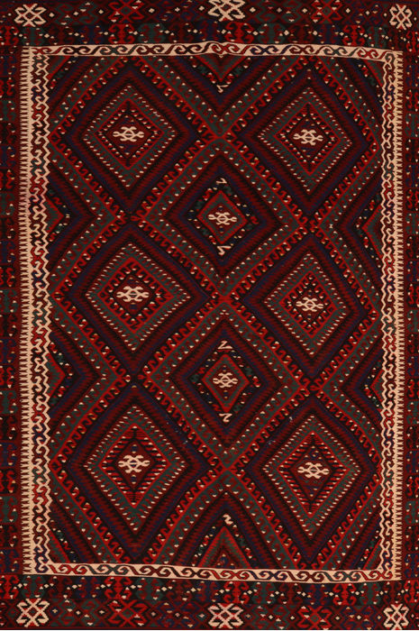 Kilim Red Flat Woven 56 X 710 Area Rug 100-109990 Image 0
