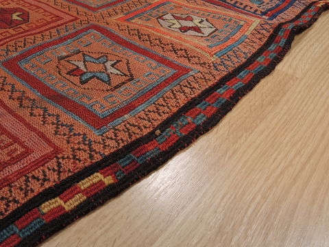 Kilim Red Runner Flat Woven 30 X 611 Area Rug 100-109992 Image 5