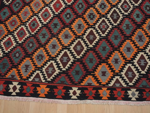 Kilim Red Flat Woven 510 X 124 Area Rug 100-109999 Image 5