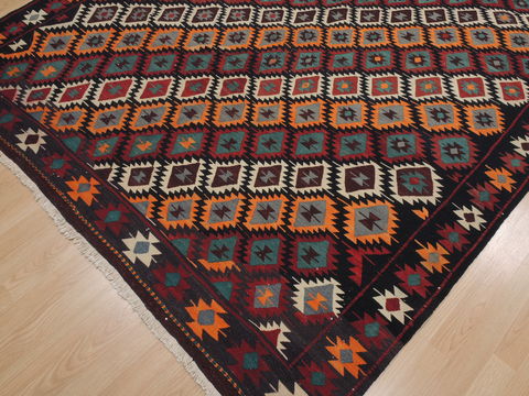 Kilim Red Flat Woven 510 X 124 Area Rug 100-109999 Image 7