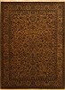 Jaipur Brown Hand Knotted 90 X 120  Area Rug 100-11001 Thumb 0