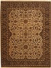 Jaipur Green Hand Knotted 92 X 120  Area Rug 100-11003 Thumb 0