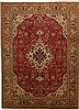Tabriz Red Hand Knotted 82 X 116  Area Rug 100-11008 Thumb 0