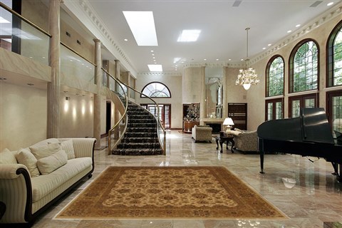 Jaipur Green Hand Knotted 89 X 120 Area Rug 100-11017 Image 1
