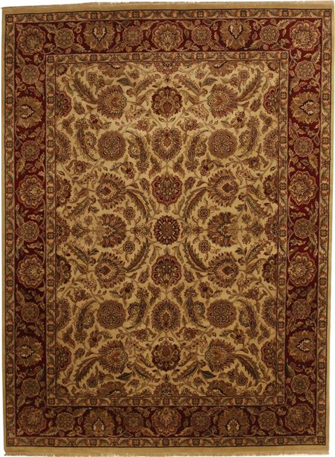 Jaipur Beige Hand Knotted 811 X 121 Area Rug 100-11023 Image 0